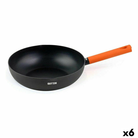 Wokpannu Quttin Gastro Black Orange 47 x 29 x 8 cm (6 yksikköä)