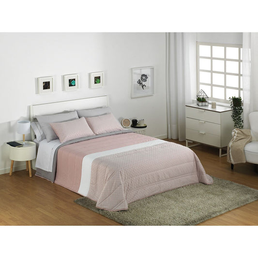 Bedspread (quilt) Alexandra House Living Estelia Pink 300 x 270 cm Alexandra House Living