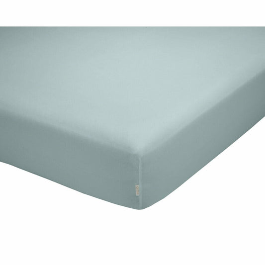 Fitted bottom sheet Alexandra House Living QUTUN Blue