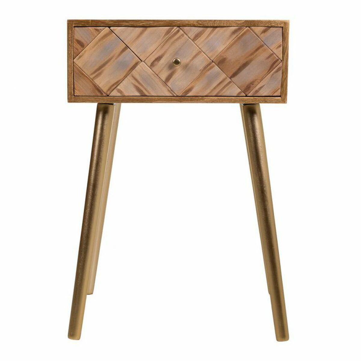 Nightstand Alexandra House Living Brown 34 x 67 x 45 cm