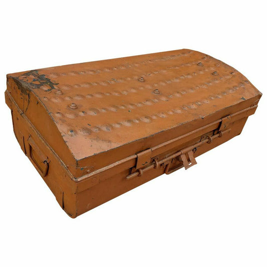 Decorative suitcase Alexandra House Living Brown Iron Traditional style 34 x 19 x 63 cm Alexandra House Living