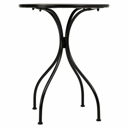 Table set with 2 chairs Alexandra House Living Black 60 x 75 x 60 cm