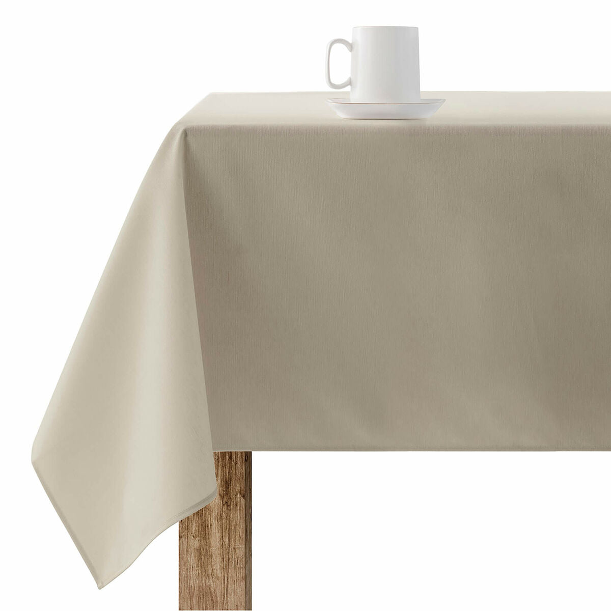 Stain-proof tablecloth Belum Liso Linen 200 x 150 cm Belum