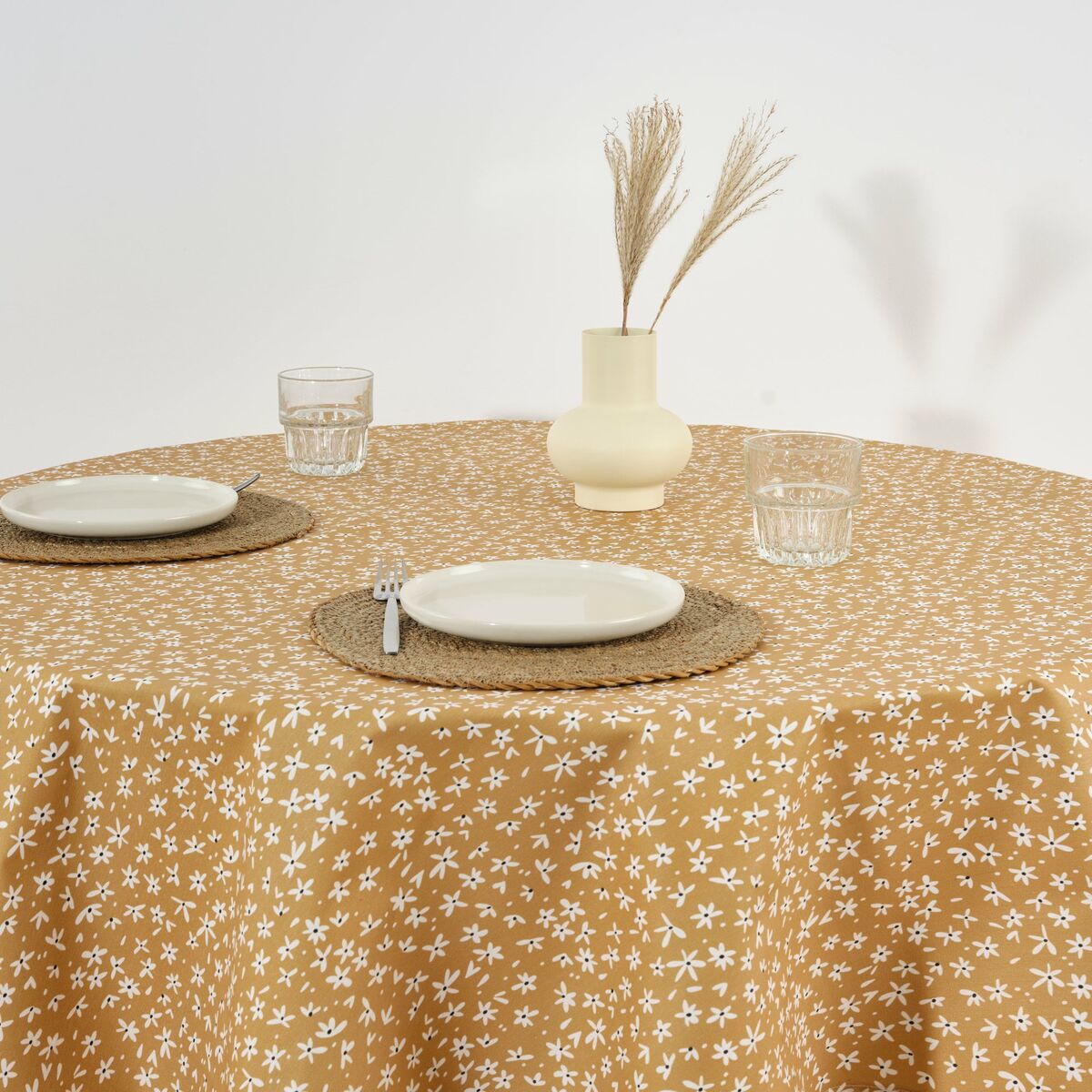 Stain-proof resined tablecloth Belum 0120-32 Multicolour Ø 140 cm Belum