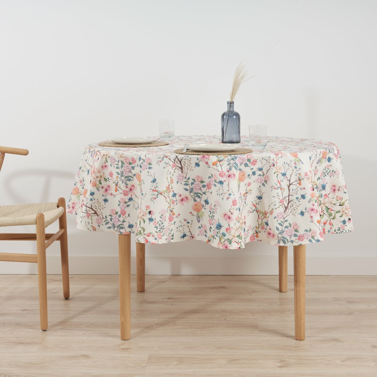 Stain-proof resined tablecloth Belum 0120-341 Multicolour Ø 140 cm Belum