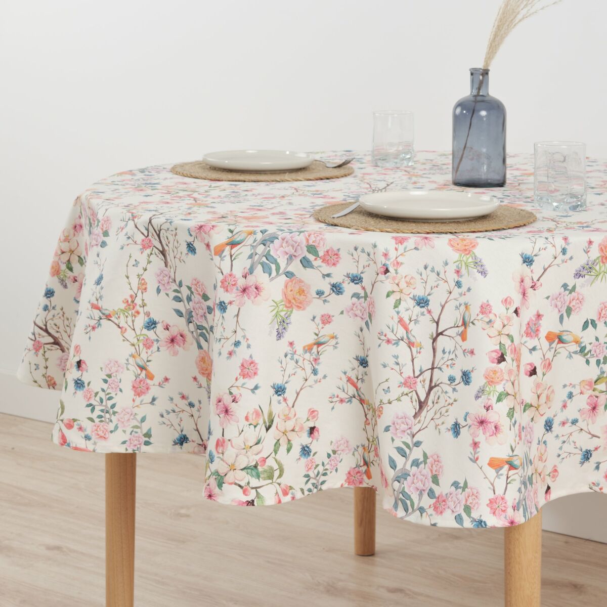 Stain-proof resined tablecloth Belum 0120-341 Multicolour Ø 140 cm Belum