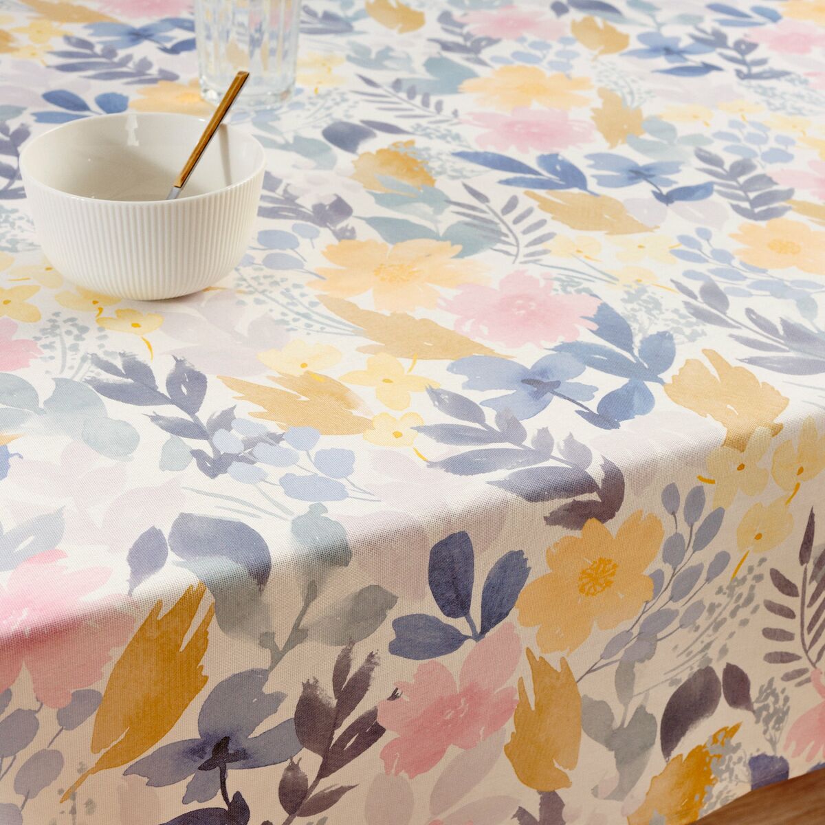 Stain-proof tablecloth Belum Gisborne Multicolour 300 x 150 cm