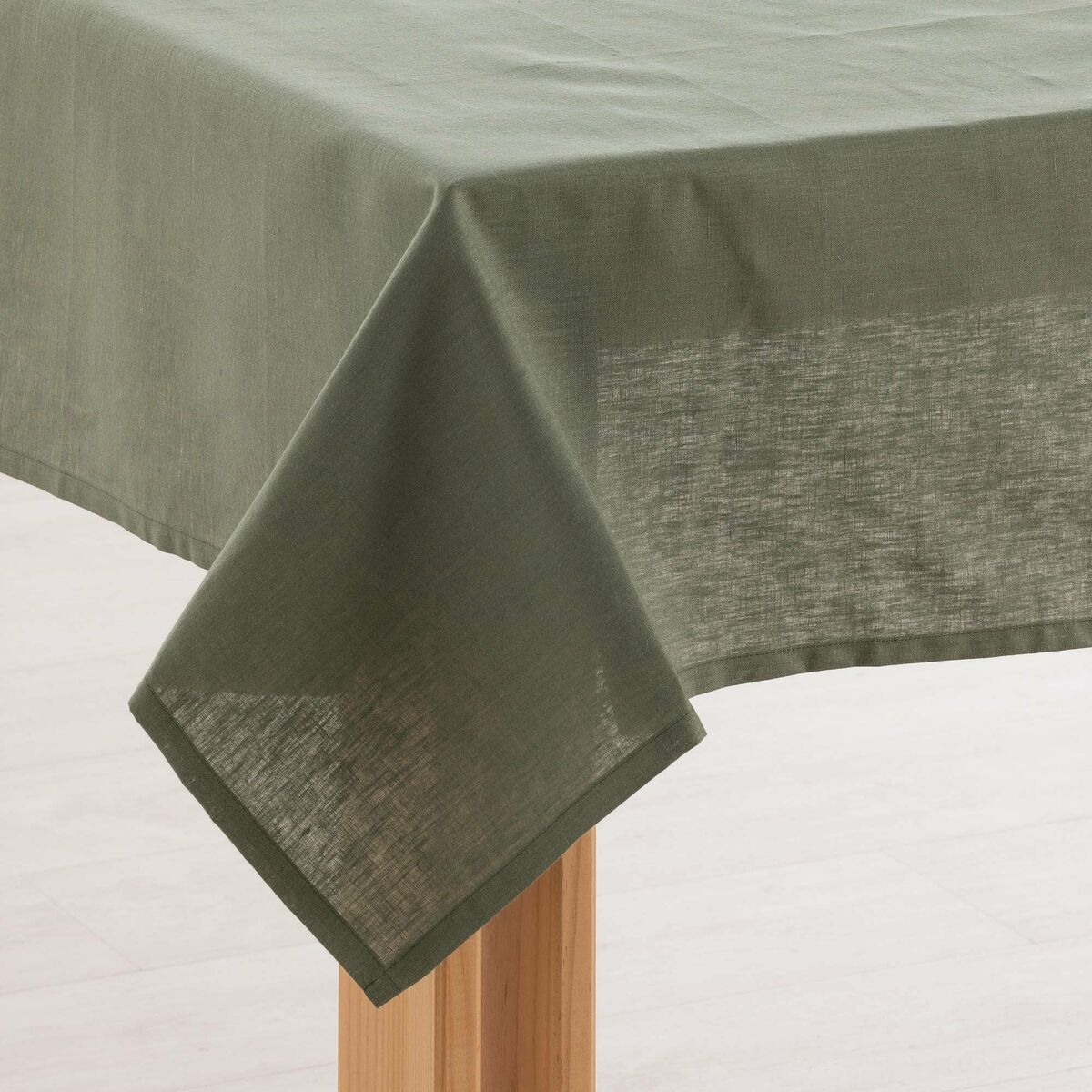 Stain-proof tablecloth Belum Military green 350 x 150 cm