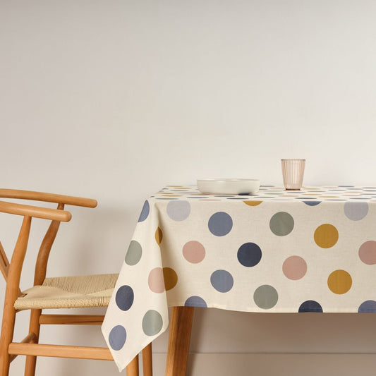 Stain-proof tablecloth Belum 0120-160 Multicolour 300 x 150 cm Circles