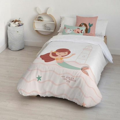 Duvet cover set Kids&Cotton Mosi Big Pink 155 x 220 cm