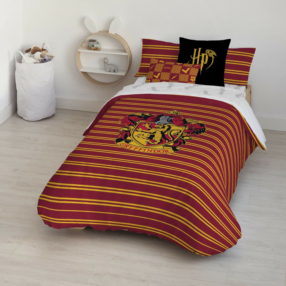 Nordic cover Harry Potter Gryffindor Shield Multicolour 175 Threads 180 x 220 cm Single