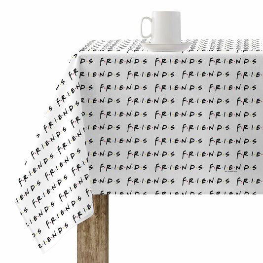 Stain-proof tablecloth Belum Friends White Multicolour 300 x 150 cm Belum