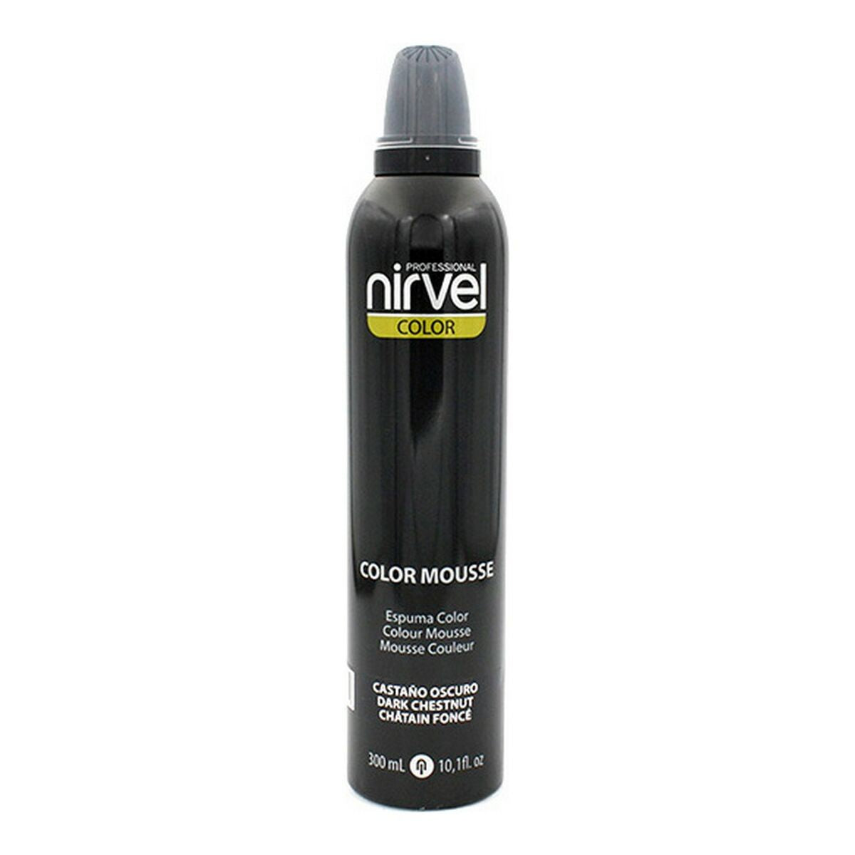 Volumising Foam Color Mousse Nirvel Color Mousse Tummanruskea (300 ml)