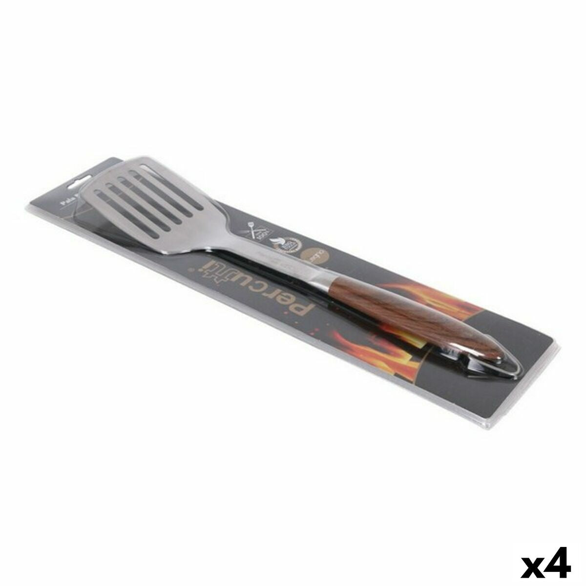 Spatula Percutti Legno Percutti Grilli 53 x 13 x 3 cm (4 kpl)