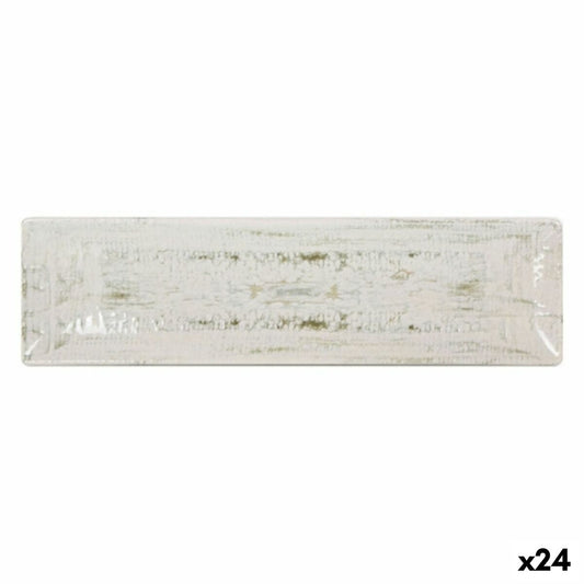 Serving Platter La Mediterránea Idris Rectangular 30 x 8 x 2cm (24 Units)