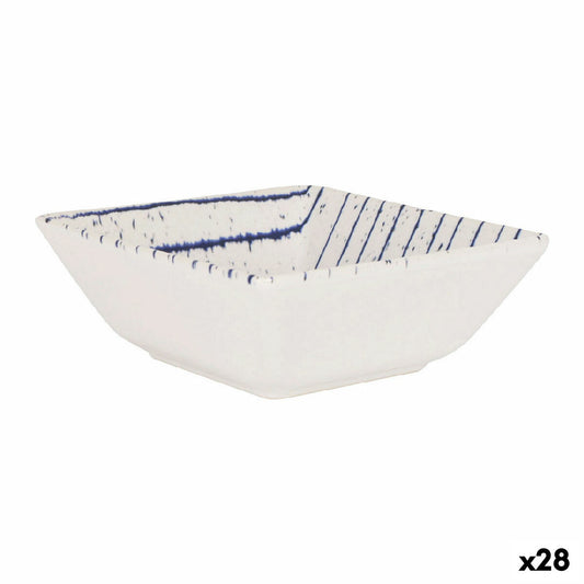 Bowl La Mediterránea Arago Porcelain 13 x 13 x 5 cm (28 Units) La Mediterránea