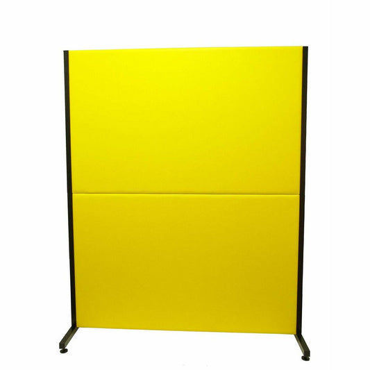 Folding screen Valdeganga P&C Imitation leather Yellow P&C