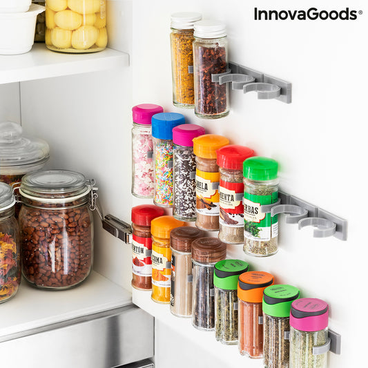 Adhesive and Divisible Spice Organiser Jarlock x20 InnovaGoods JARLOCK (Refurbished A) InnovaGoods