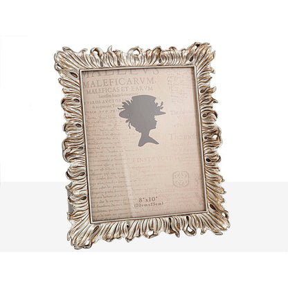 Photo frame Romimex Silver Resin 20 x 25 x 2 cm