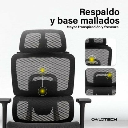 Office Chair Owlotech Black