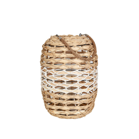 Lantern Romimex Natural wicker 18 x 35 x 18 cm