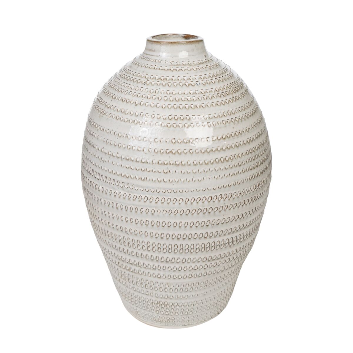 Vase Romimex Beige Terracotta 24 x 35 x 24 cm Romimex