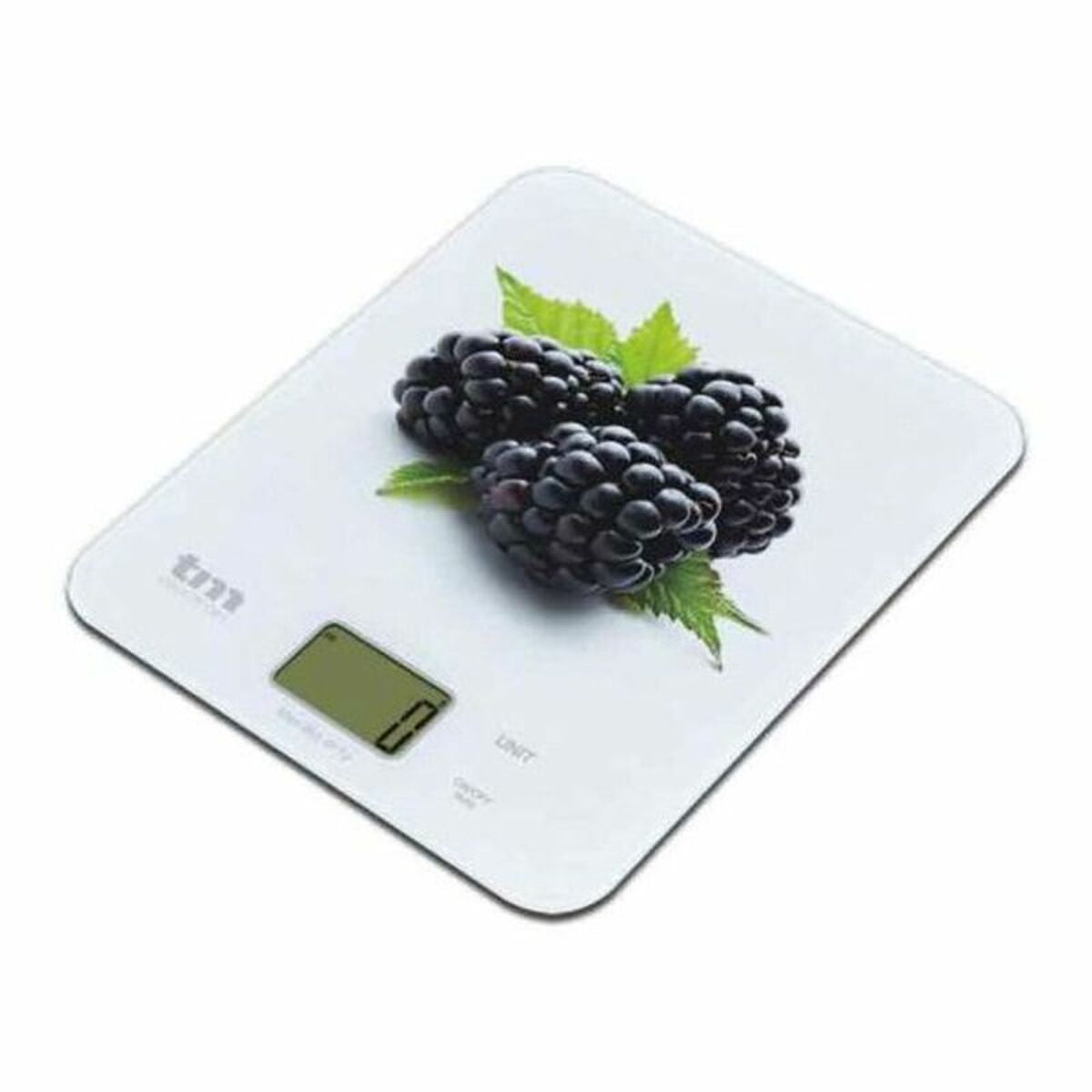 keittiövaaka TM Blackberry 8 kg (22,4 x 18,5 cm)