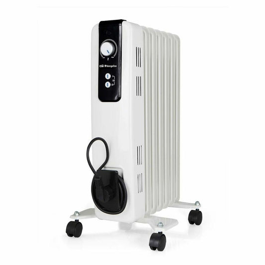 Oil-filled Radiator (7 chamber) Orbegozo RH 1500 1500 W Black Oil-filled Radiator (7 chamber) Orbegozo