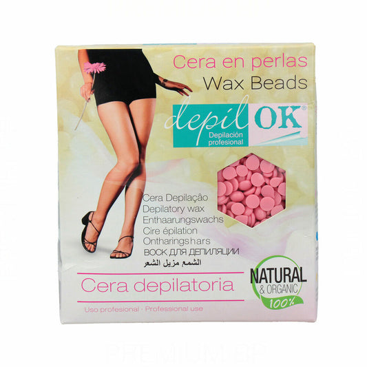 Hair Removal Wax Beans Depil Ok Ok Cera Pink 1 Kg Depil Ok