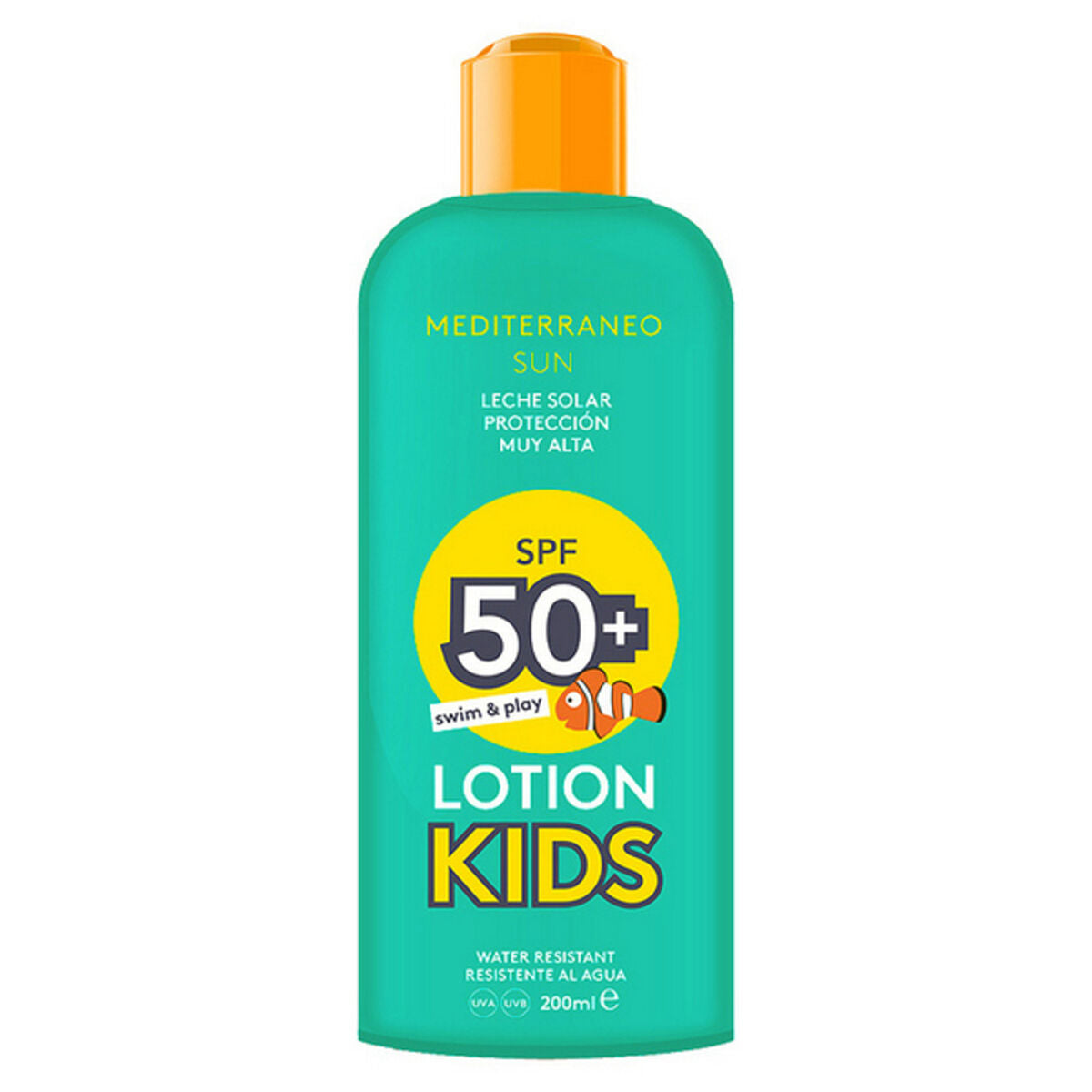 Sun Milk Kids Swim & Play Mediterraneo Sun SPF 50 (200 ml)