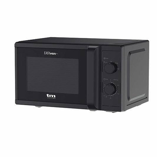 Mikroaaltouuni TM Electron Black 700 W 20 L