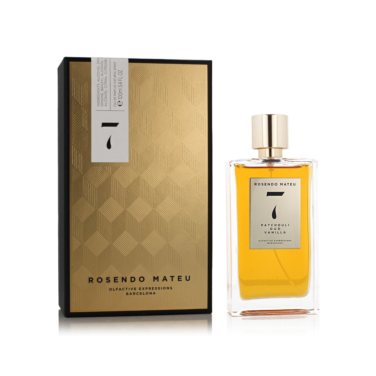 Unisex Perfume Rosendo Mateu Nº 7 Patchouli, Oud, Vanilla EDP 100 ml Rosendo Mateu