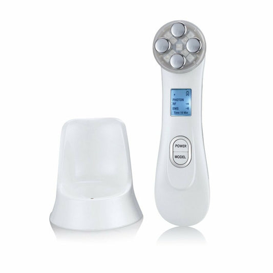 Facial Massager with Radiofrequency, Phototherapy and Electrostimulation Drakefor 9905 White 3 Pieces byKim Drakefor