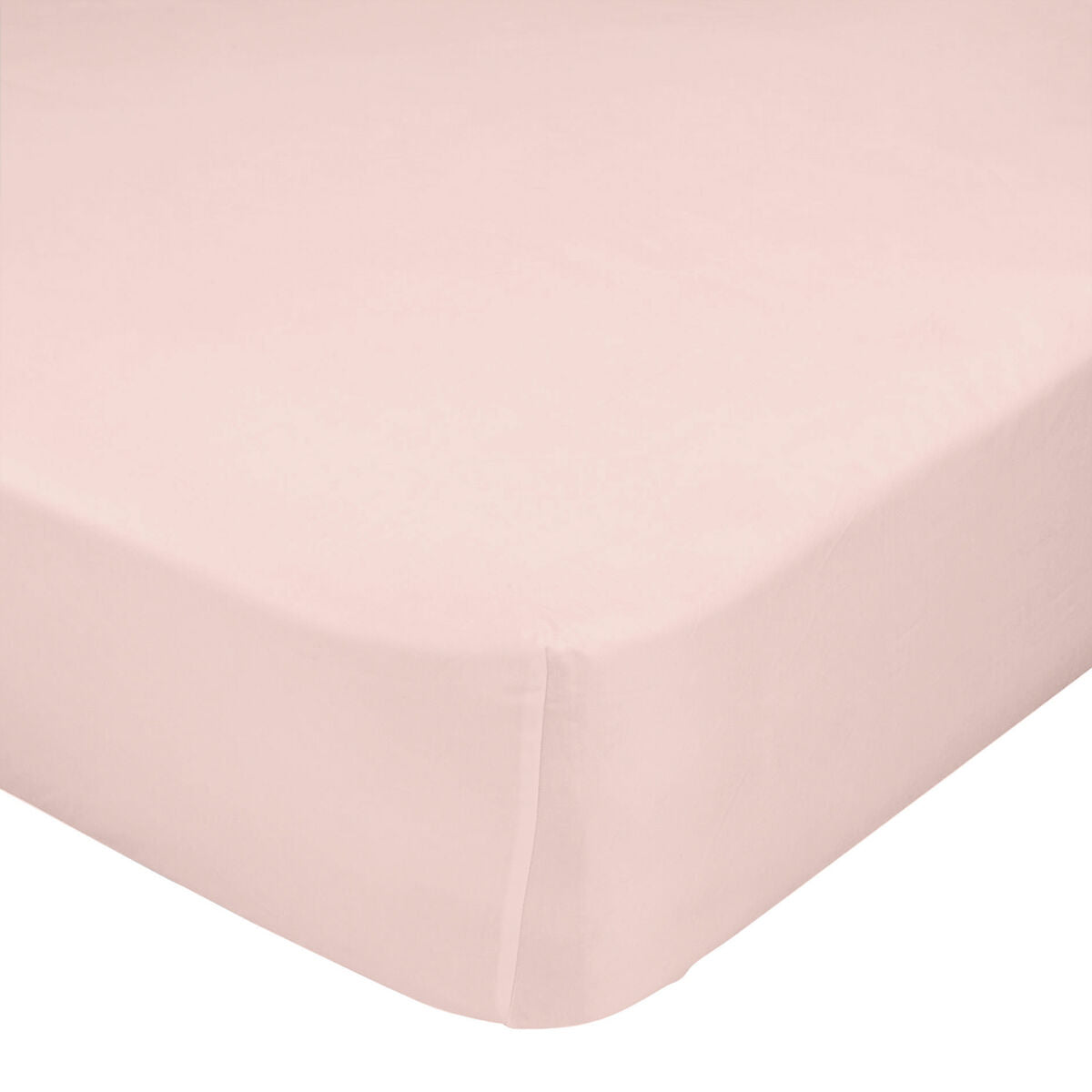 Fitted sheet HappyFriday BASIC Light Pink 160 x 200 x 32 cm