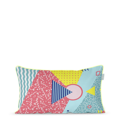 Cushion cover HappyFriday HF Living Squiggles Multicolour 50 x 30 cm HappyFriday