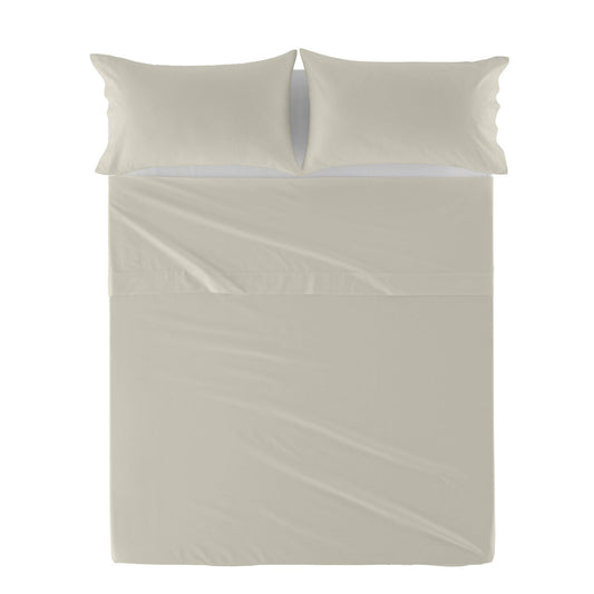 Top sheet HappyFriday Basic Beige 260 x 270 cm