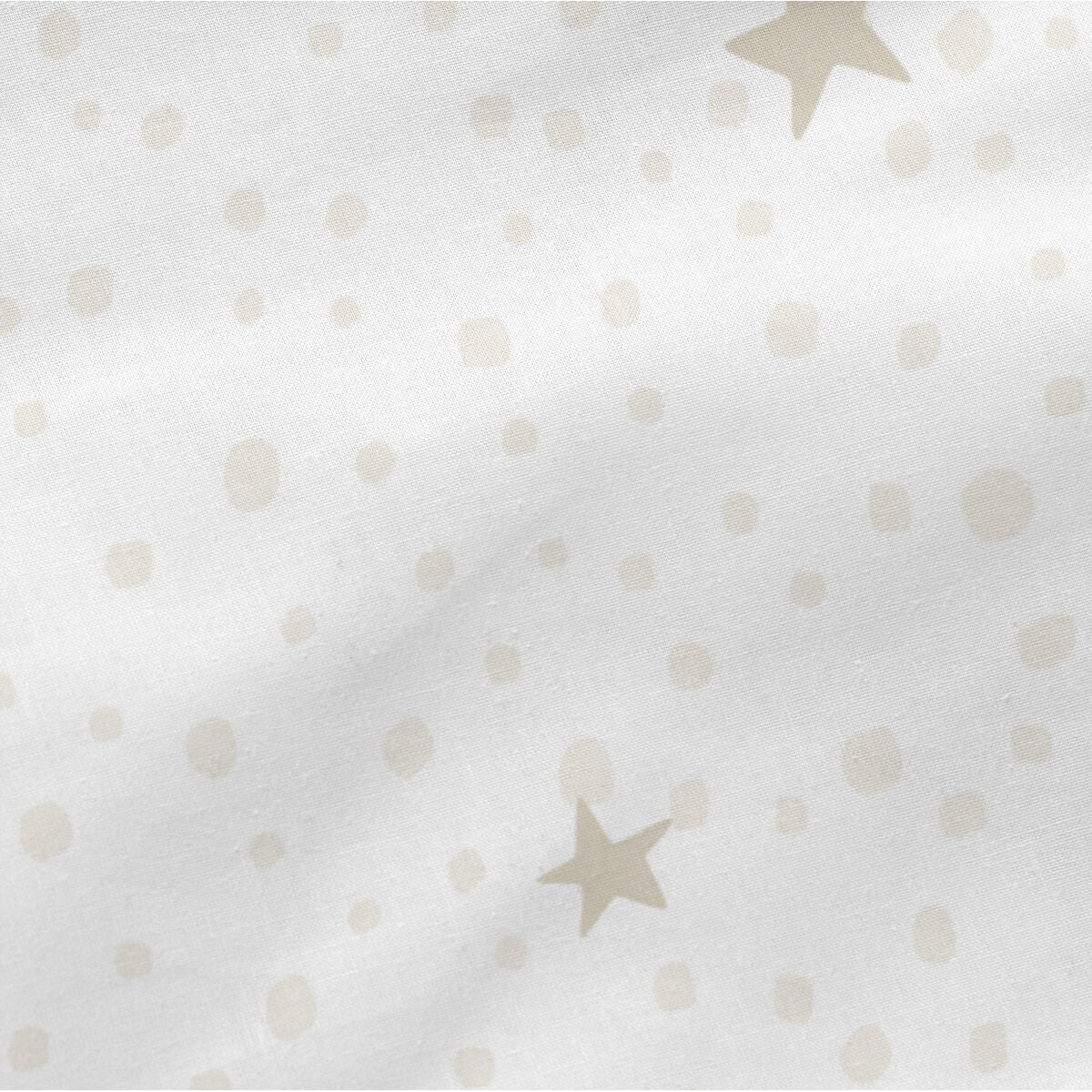 Cushion HappyFriday Basic Beige Star Stars 50 x 50 cm HappyFriday