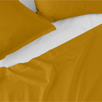 Top sheet HappyFriday Basic Mustard 260 x 270 cm HappyFriday