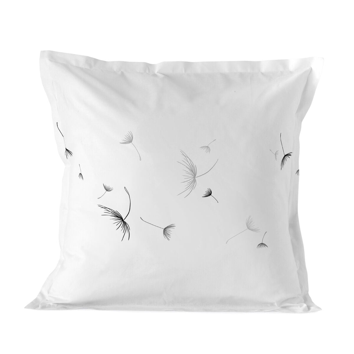 Pillowcase HappyFriday Blanc Dandelion Multicolour 80 x 80 cm HappyFriday