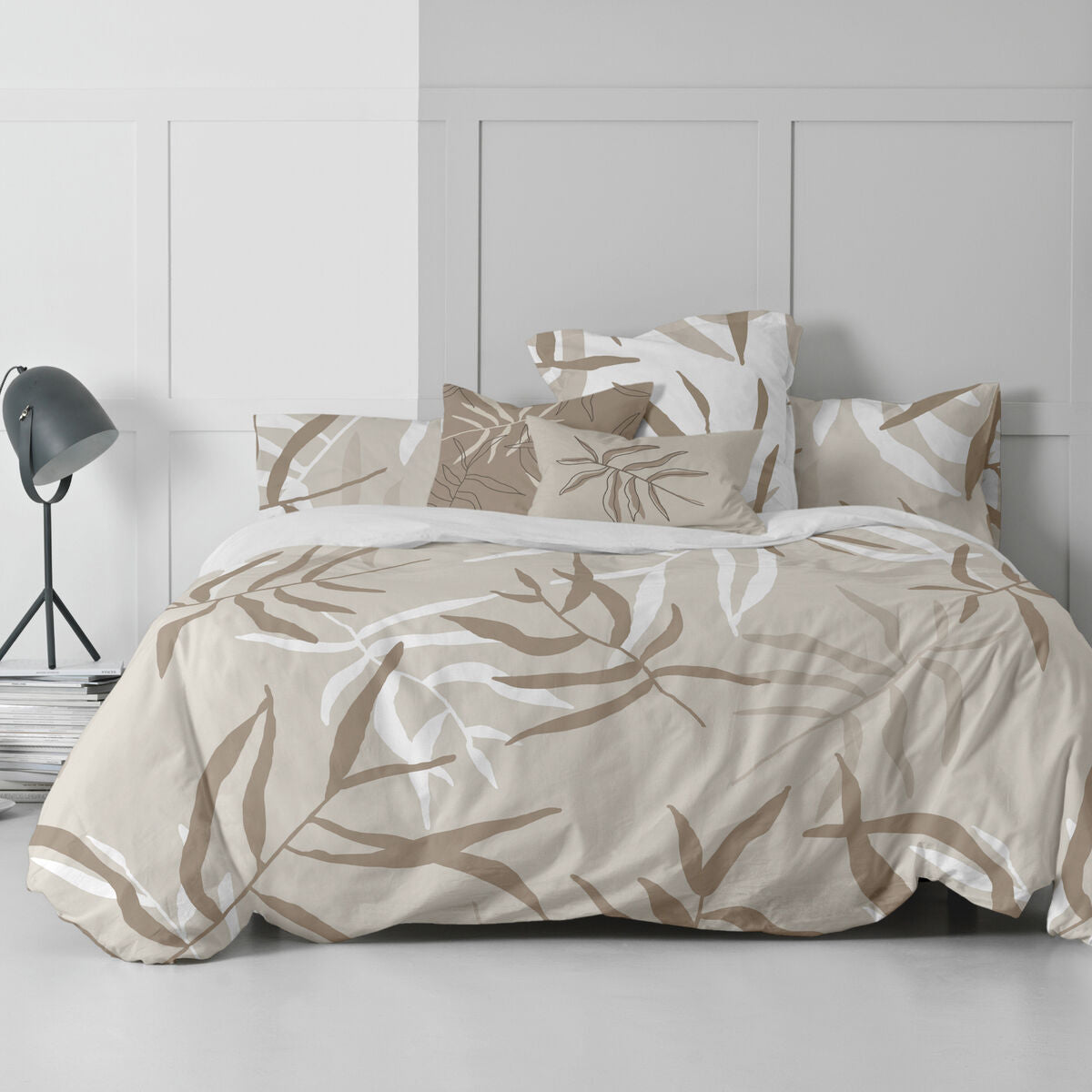 Nordic cover HappyFriday Blanc Maple Multicolour 180 x 220 cm