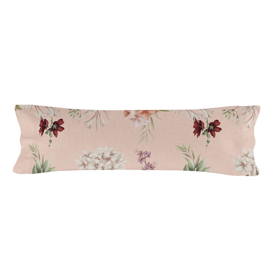 Pillowcase HappyFriday Summer Floral Multicolour Single 45 x 125 cm HappyFriday