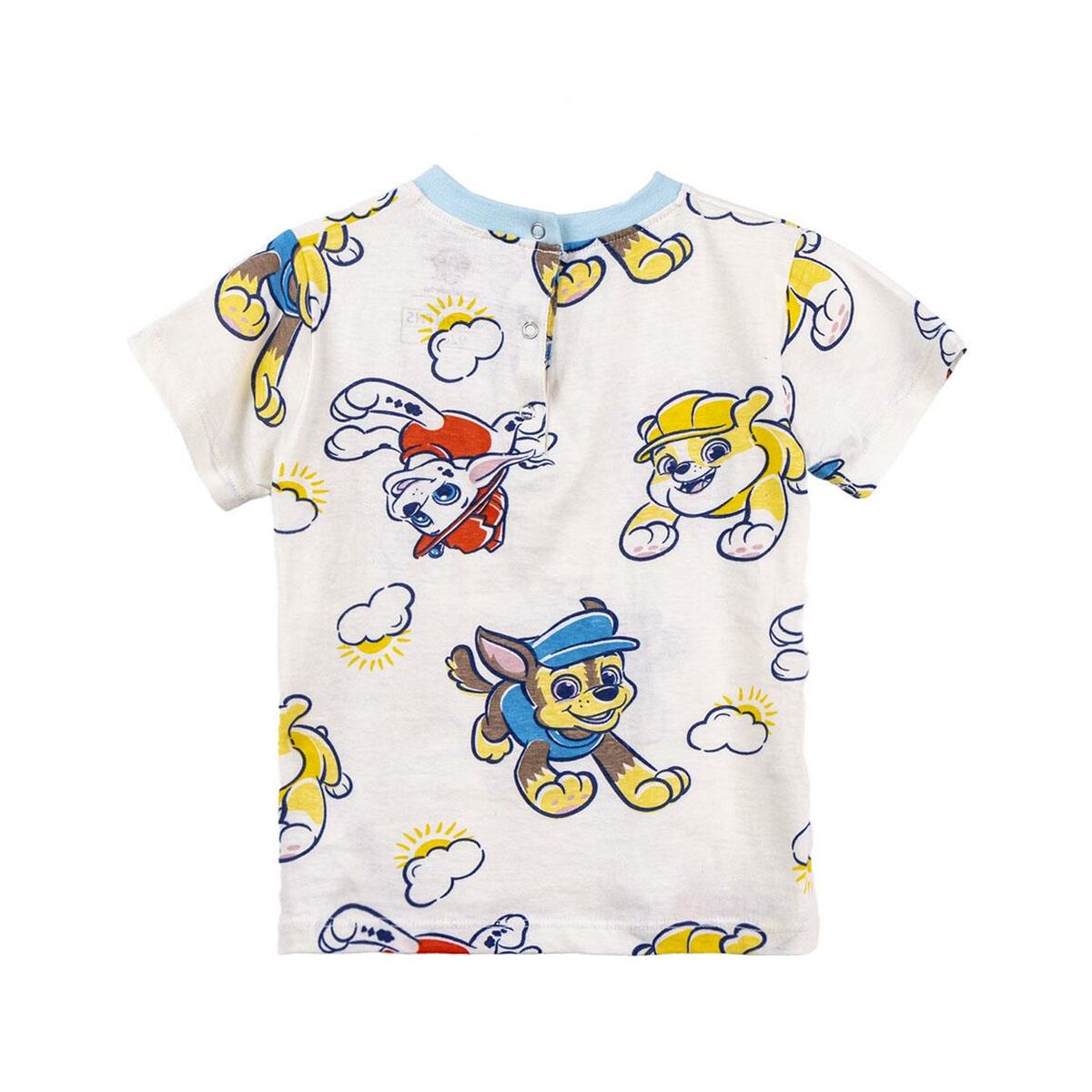 Short Sleeve T-Shirt The Paw Patrol Beige