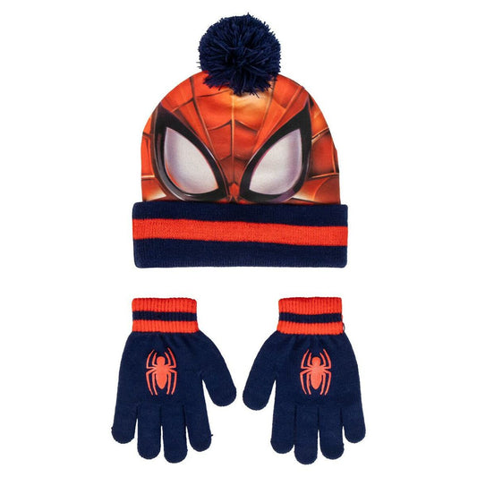 Hat & Gloves Spider-Man Red