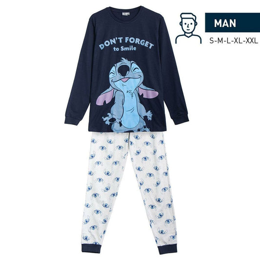 Pyjama Stitch Blue