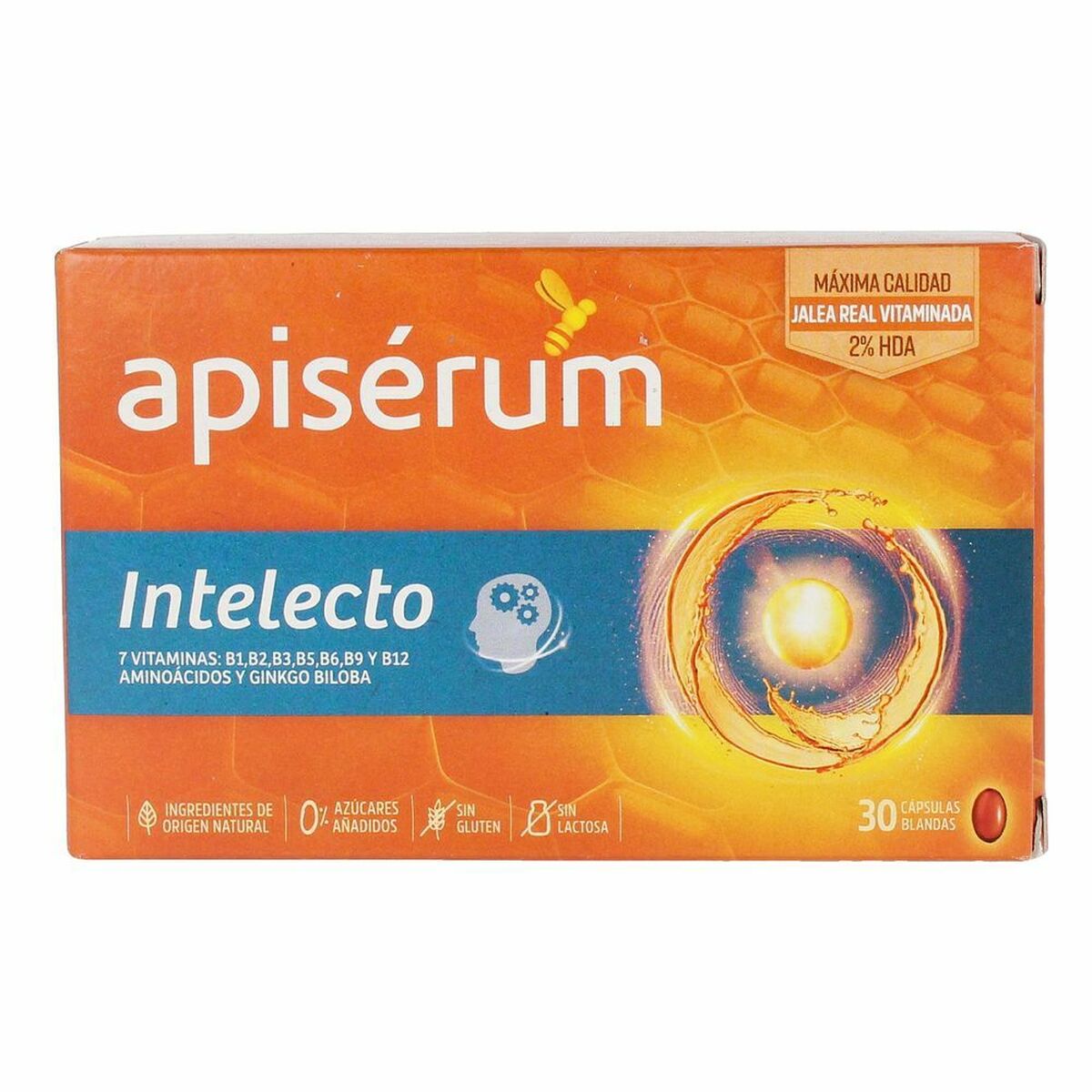 Brain supplement Apiserum Intelecto 30 Units