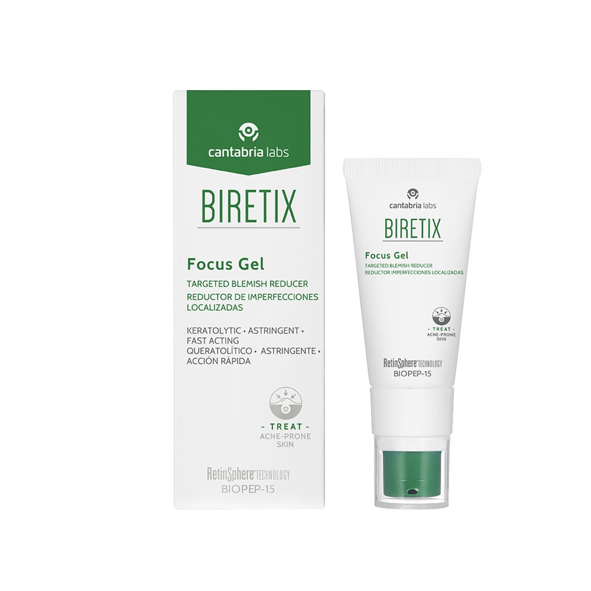 Anti-imperfection Treatment BIRETIX Focus Gel 15 ml byKim BIRETIX