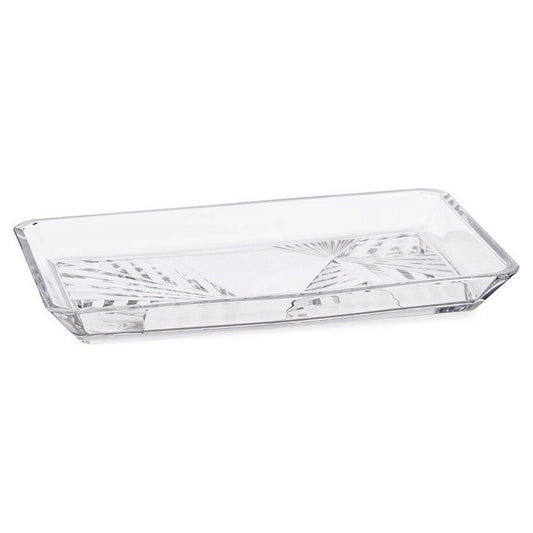 Tarjotin Madlen Crystal Transparent (16,5 x 2,6 x 27,5 cm)