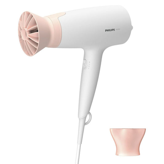 Hairdryer Philips 3000 series White Pink 1600 W