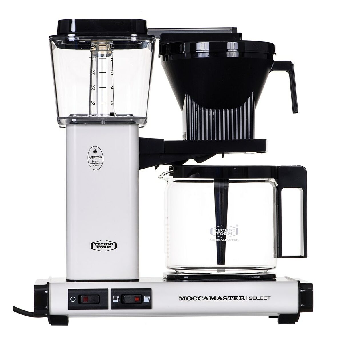 Tipukahvinkeitin Moccamaster KBG SELECT Valkoinen Musta 1520 W 1,25 L