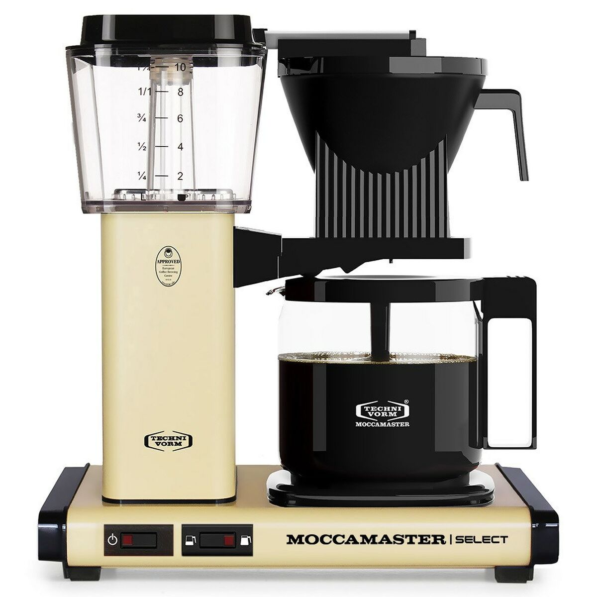 Tipukahvinkeitin Moccamaster KBG Keltainen 1520 W 1,25 L